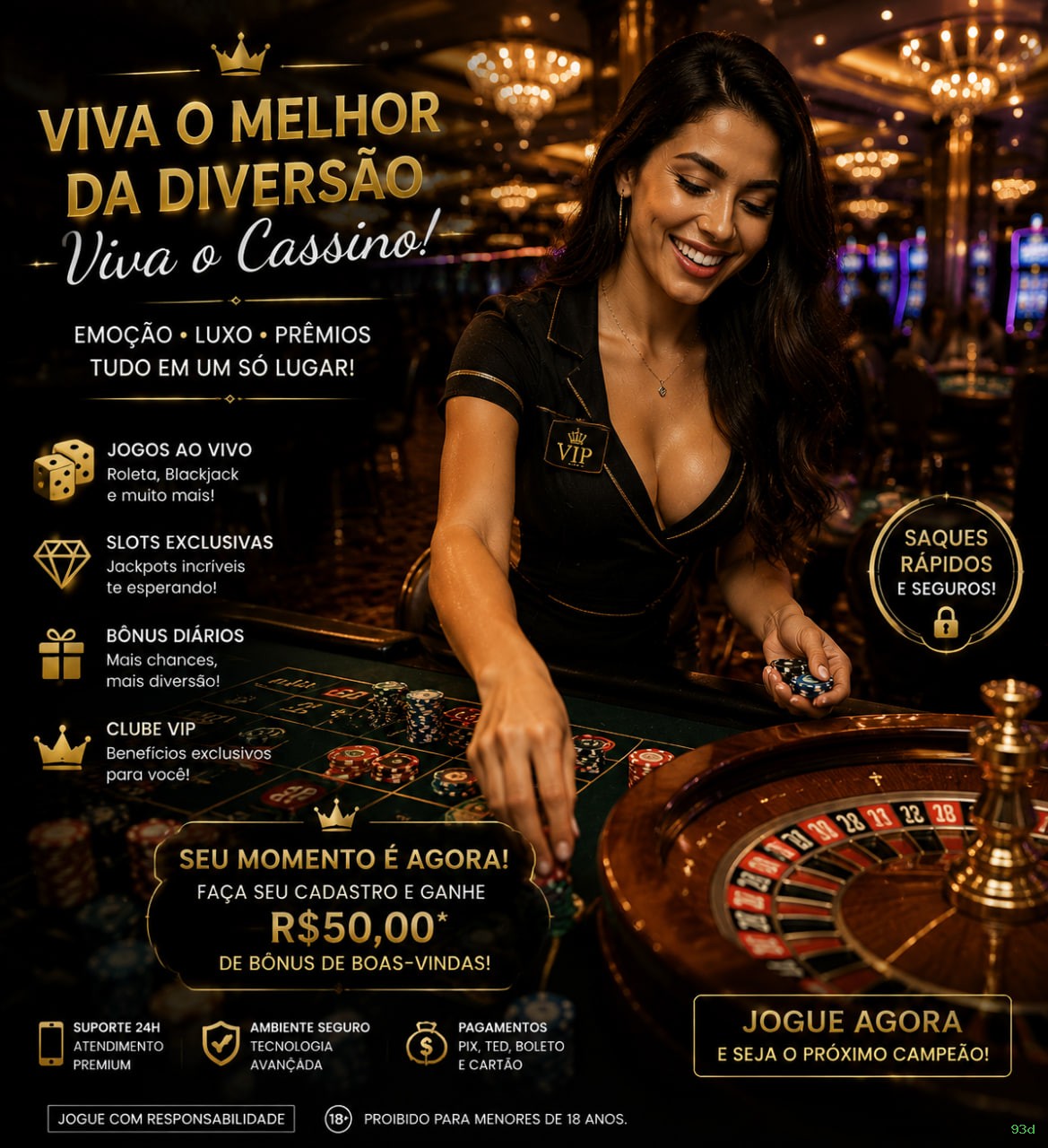Comparação APP mobile vs versão web da 93d