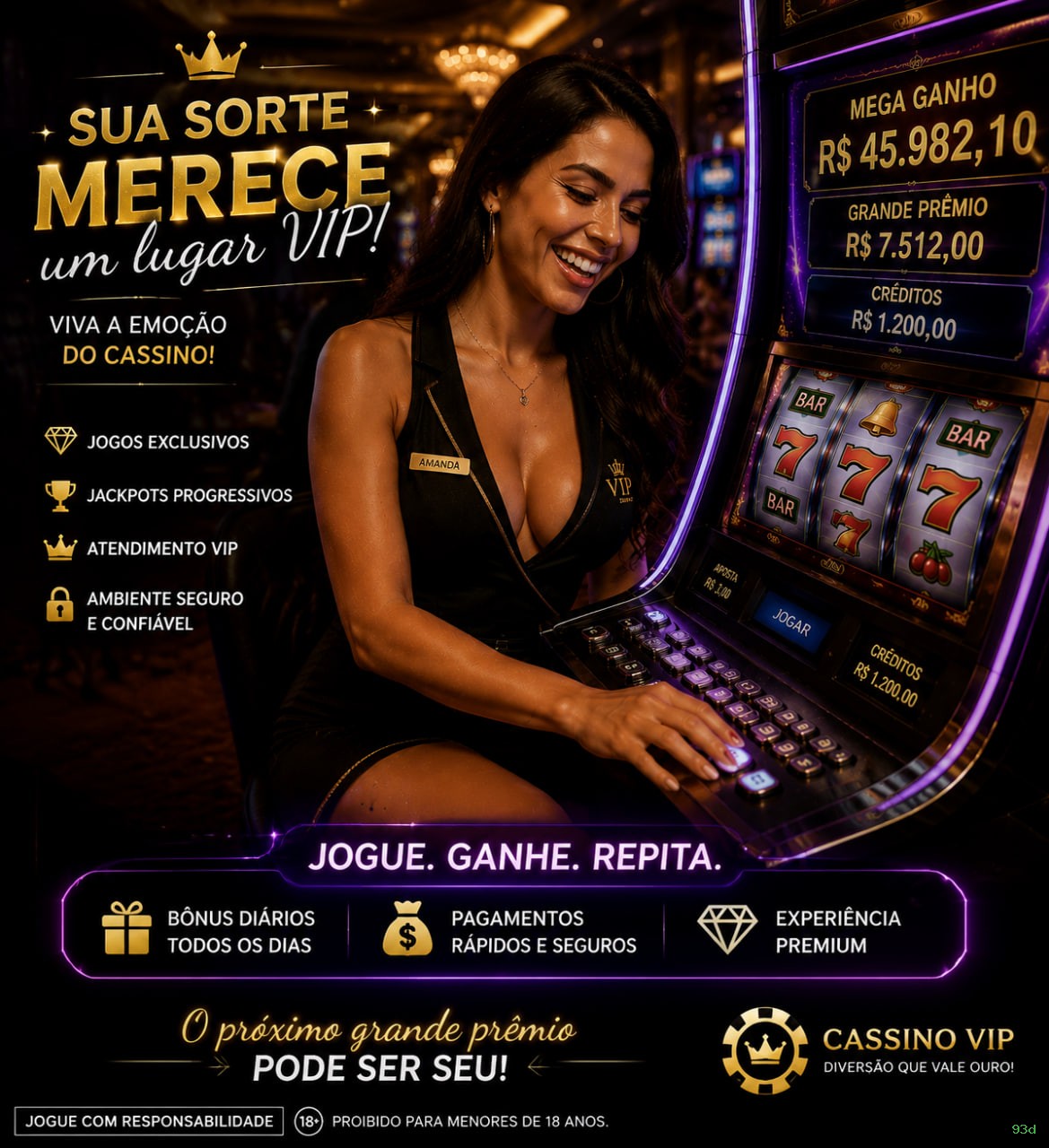 Download gratuito do app da 93d